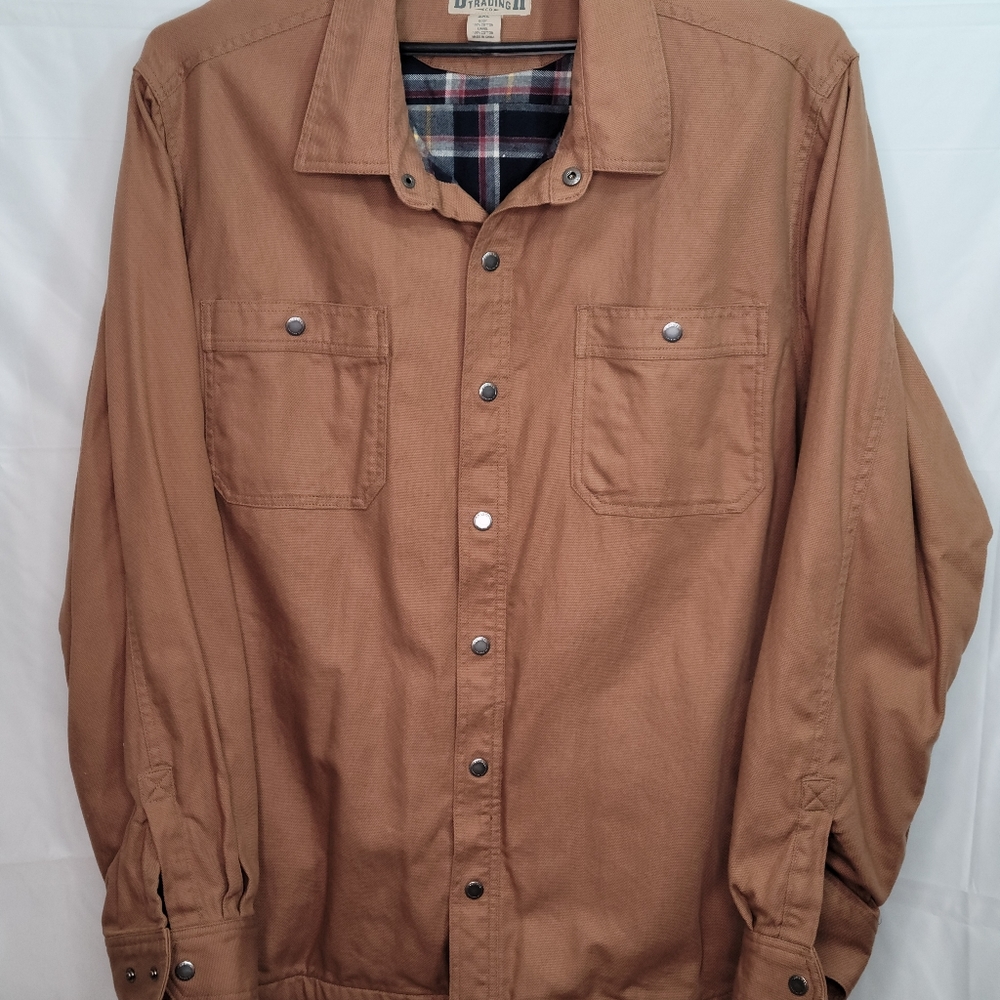 Duluth Trading co. Men’s Fire Hose Flannel-Lined Jacket 2XL - Picture 12 of 14